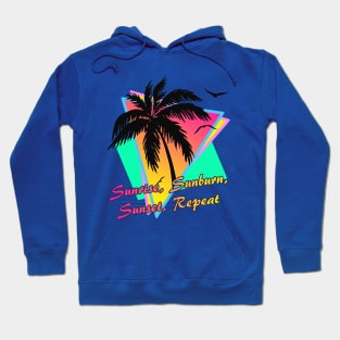 Sunrise Sunburn Sunset Repeat Hoodie